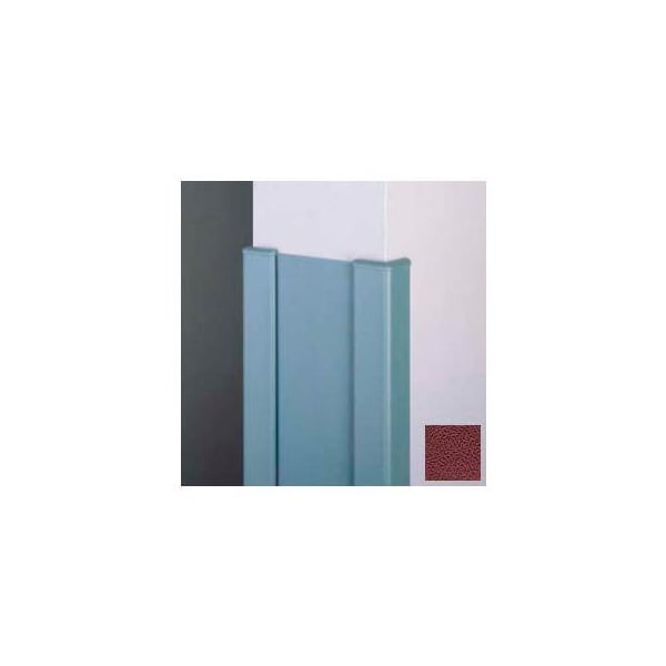 Pawling Surface Mounted End Wall 90Deg Corners, 2'' Wings, 12'H W/Caps, 6"W, Cordovan, Aluminum CG-11-12-380 - main